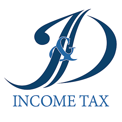 J & D Income Tax - Moreno Valley | Banking & Financial | Logo