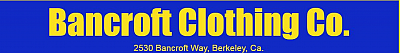 Bancroft Clothing - Berkeley | Clothing & Apparel | Logo