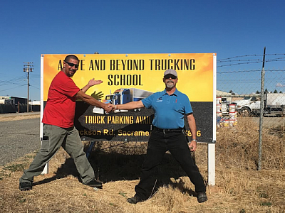 Above and Beyond Trucking School - Sacramento | Classes & Lessons | Logo