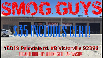 Smog Guys - Victorville | Local Services | Logo