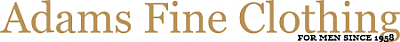 Adams Fine Clothing for Men - New Providence | Clothing & Apparel | Logo