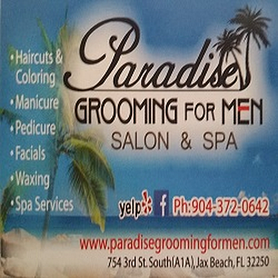 Paradise Grooming for Men - Jacksonville Beach | Beauty & Spas | Logo