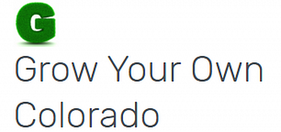 Grow Your Own Colorado - Hygiene | House & Garden | Logo