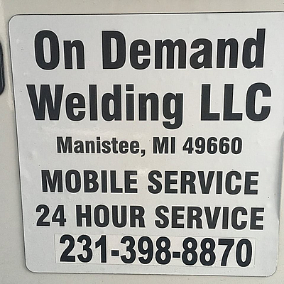 On Demand Welding LLC - Manistee | Contractors & Supplies | Logo