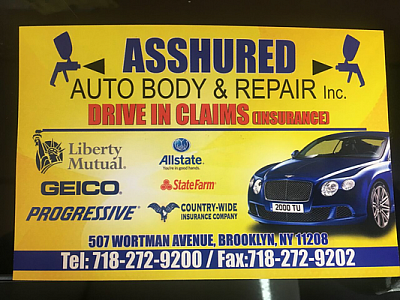 Asshured Auto Body & Repair /24 Hour Towing - Brooklyn | Automotive Services | Logo