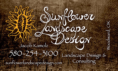 Sunflower Landscape & Nursery, LLC - Woodward | House & Garden | Logo