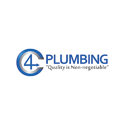 C4 Plumbing - Aurora | House & Garden | Logo