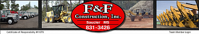 F & F Construction Inc - Gautier | Contractors & Supplies | Logo