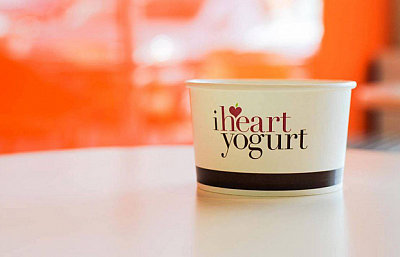 I Heart Yogurt - Garland | Food Retail & Grocery | Logo
