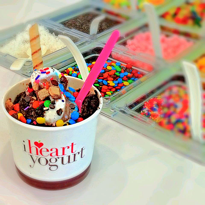 I Heart Yogurt - Dallas | Food Retail & Grocery | Logo