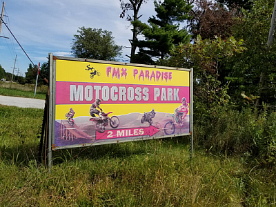 FMX Paradise - Medaryville | Sporting Goods | Logo