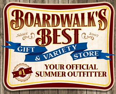 Boardwalk's Best Gift and Variety Store - Wildwood | Retail | Logo