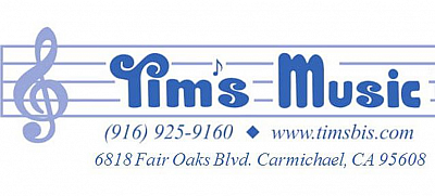 Tim's Music - Carmichael | Classes & Lessons | Logo