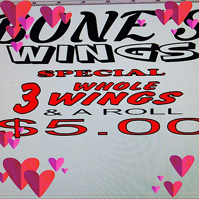 Bones Wings - Memphis | Food Retail & Grocery | Logo