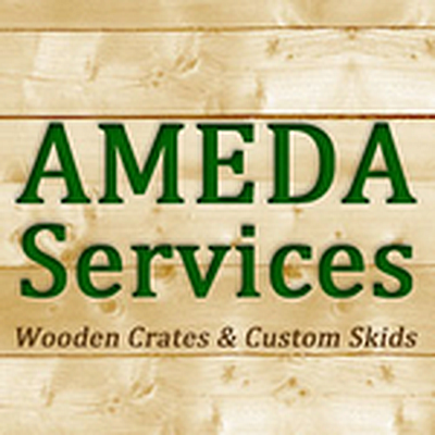 AMEDA Services | Shipping Crates Houston - Katy | B2B Services | Logo