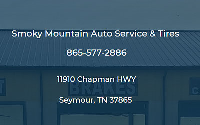 Smoky Mountain Auto Service & Tires - Seymour | Automotive Services | Logo