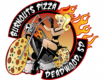 Burnouts Pizza Company - Deadwood | Restaurants Near Me | Logo