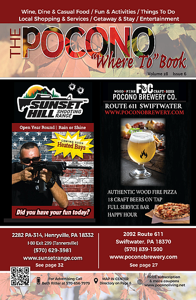 The Pocono Where to Book - Sciota | Marketing & Media | Logo