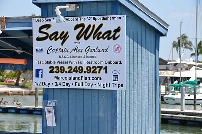 Say What Charters - Marco Island | Automotive Services | Logo