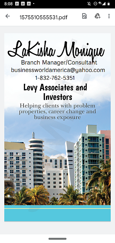 Levy Associates and Investors - Houston | B2B Services | Logo