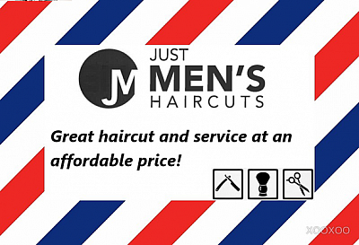 Just Men's Haircuts - Wake Forest | Salons & Nails | Logo