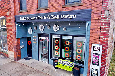 Erin's Studio of Hair & Nail Design - Barberton | Salons & Nails | Logo