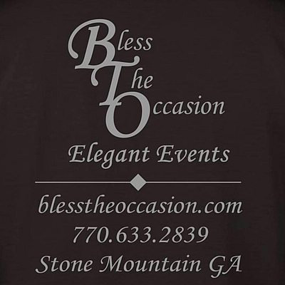 Bless The Occasion - Stone Mountain | Events & Activities | Logo