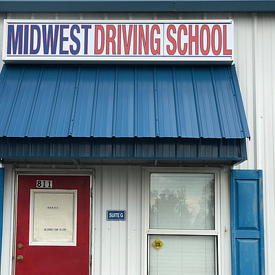 Midwest Driving School - Lawrence | Classes & Lessons | Logo