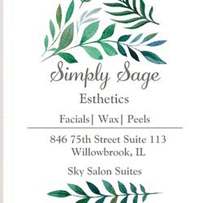 Simply Sage Esthetics - Willowbrook | Salons & Nails | Logo