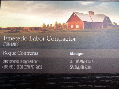 Emeterio Labor Contractor - Salem | B2B Services | Logo