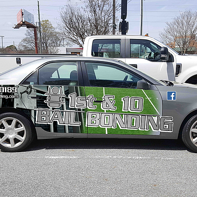 1st and 10 Bail Bonding LLC "Junior Smith" - Fayetteville | Banking & Financial | Logo