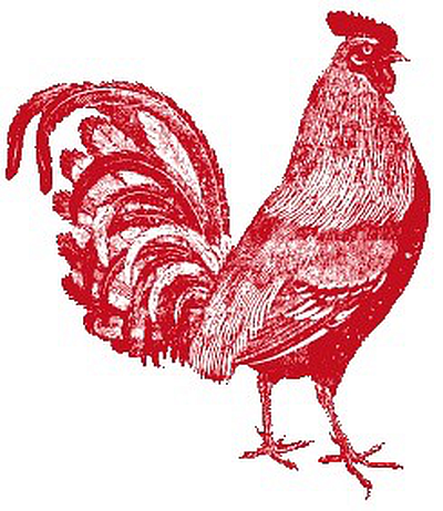 Red Rooster Antique Mall - Freeland | Retail | Logo