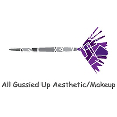 all gussied up aesthetic/makeup - enterprise | Salons & Nails | Logo