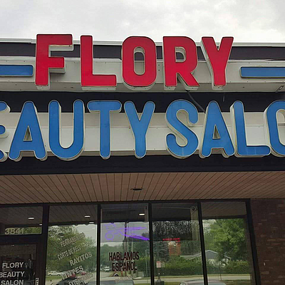 Flory Beauty Salon - Indianapolis | Salons & Nails | Logo