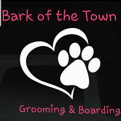 Bark of the Town Grooming and Boarding - McDonald | Pets | Logo
