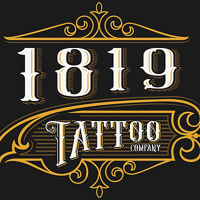 1819 Tattoo Co - Flowery Branch | Local Services | Logo