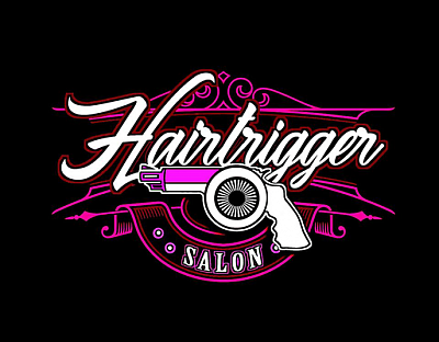 Hairtrigger Salon - Willits | Salons & Nails | Logo