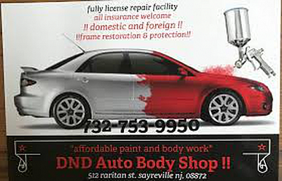 dnd auto body - sayreville | Auto Dealerships | Logo