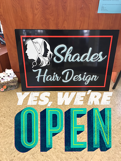 Shades Hair Design - Middleboro | Salons & Nails | Logo