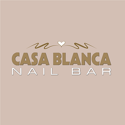 CASA BLANCA NAIL BAR - CHARLOTTE | Salons & Nails | Logo
