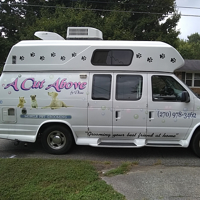 A Cut Above Mobile Pet Grooming - Murray | Pets | Logo