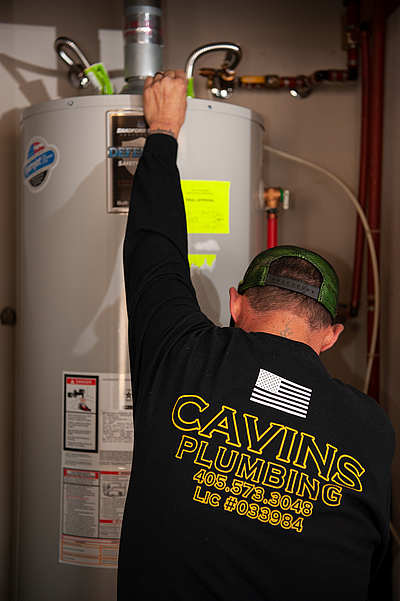 Cavins Plumbing - Norman | Electronics & Wireless | Logo