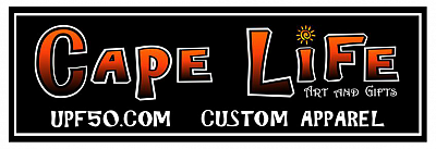 Cape Life Upf 50 Apparel - Cape Coral | Retail | Logo