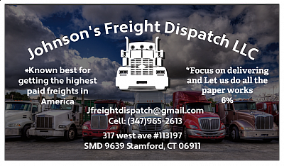 Johnson's freight dispatch llc - stamford | Hotels & Travel | Logo