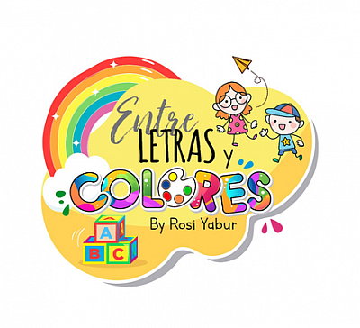 ENTRE LETRAS Y COLORES - IRVING | Education | Logo