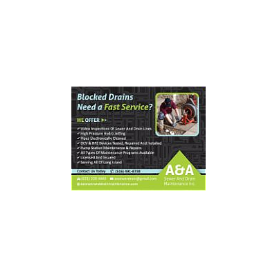 A & A Sewer and Drain Maintenance Inc. - rocky point | Electronics & Wireless | Logo