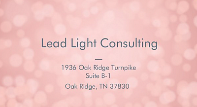 Lead Light Consulting - Oak Ridge | B2B Services | Logo