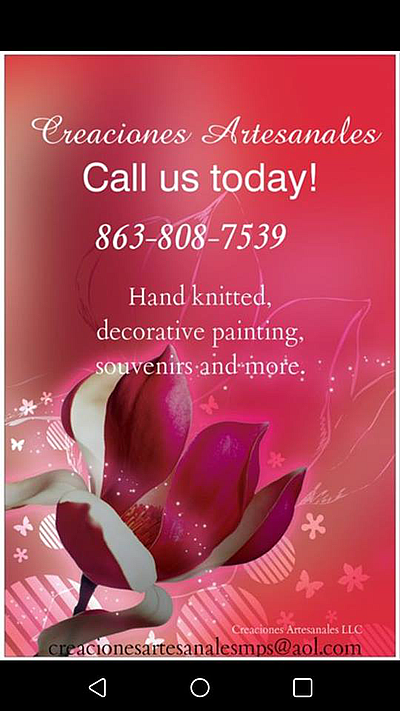 Creaciones Artesanales LLC - Davenport | Art & Museums | Logo