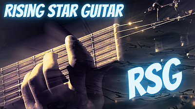 Rising Star Guitar - Star | Art & Museums | Logo
