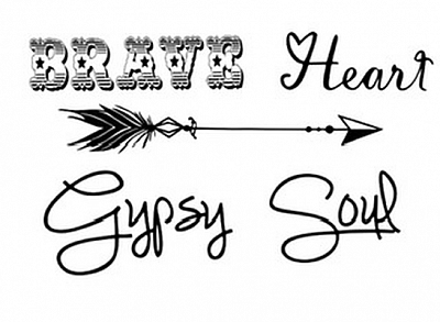 Brave Heart Gypsy Soul - Hickory | Clothing & Apparel | Logo
